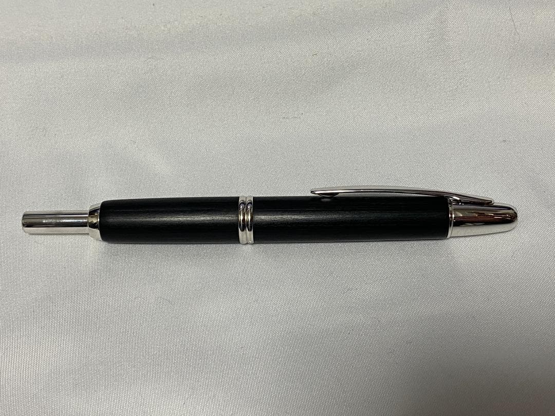 PILOT キャップレス 木軸 ブラック F