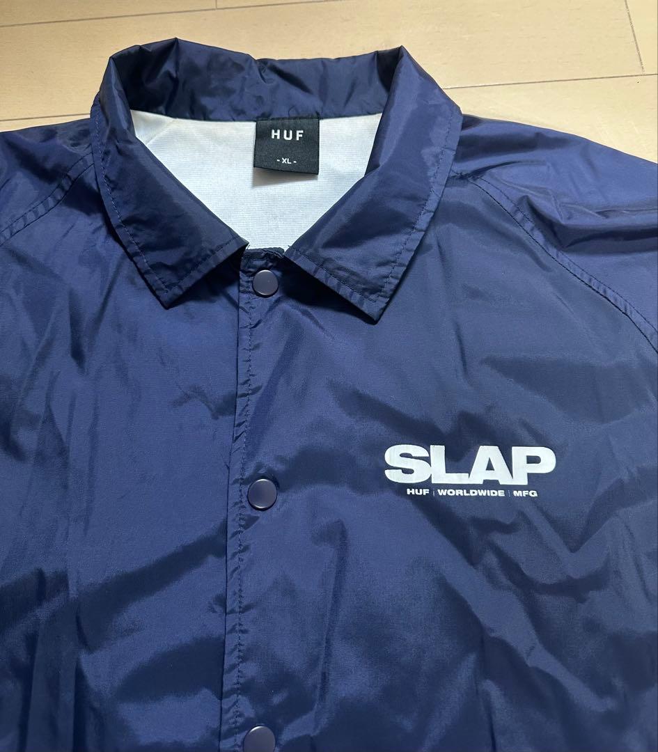HUF SLAP コーチジャケット XL ネイビー