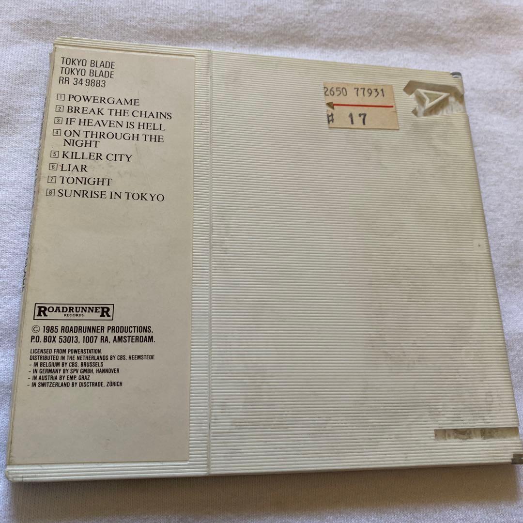 TOKYO BLADE/TOKYO BLADE 輸入盤　激レア