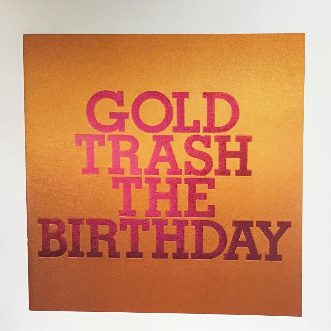 GOLD TRASH(完全生産限定豪華盤)2CD＋Blu-ray付