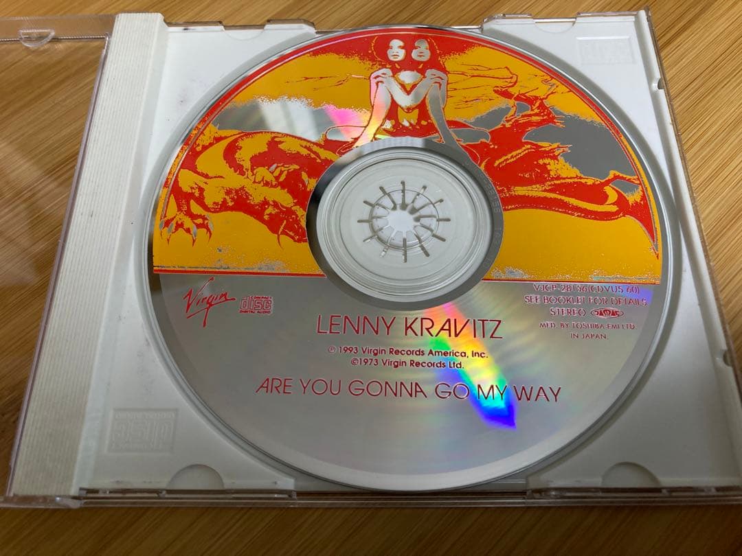 レア　レニー クラヴィッツ　直筆　サイン　CD lenny kravitz