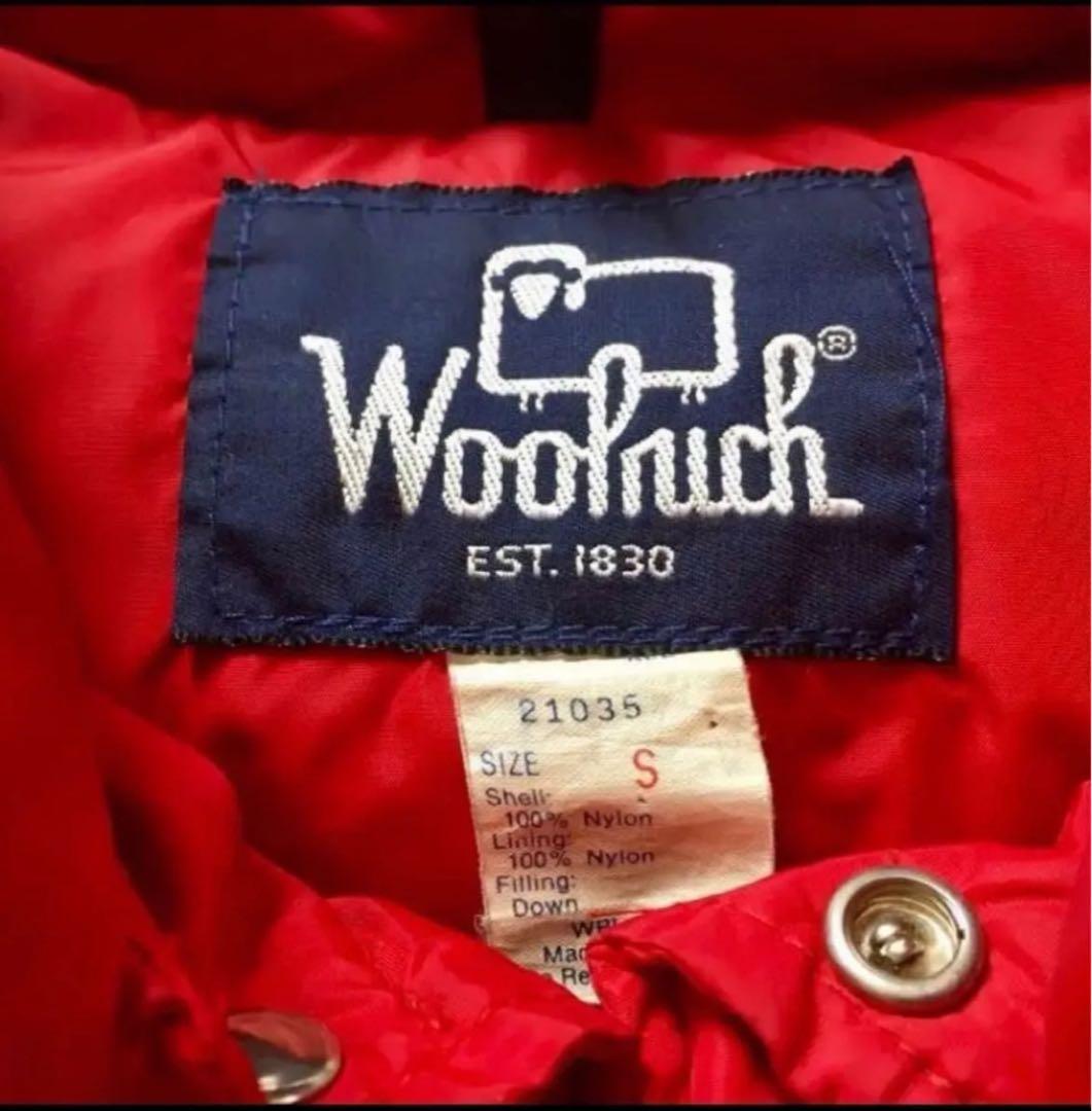 Woolrich ヴィンテージ ダウンベスト Sサイズ