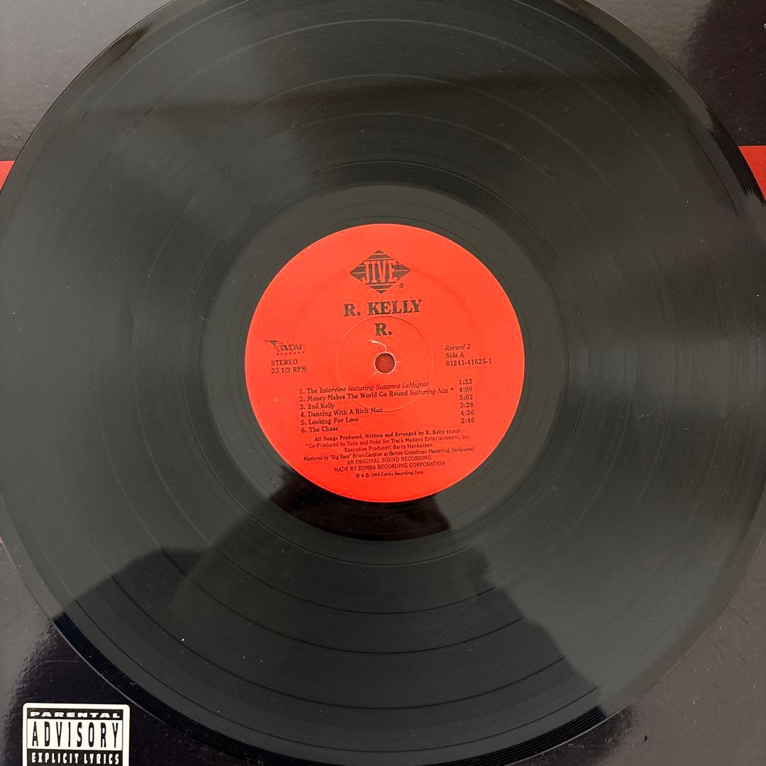 90s R&B R Kelly R. 3枚組LP