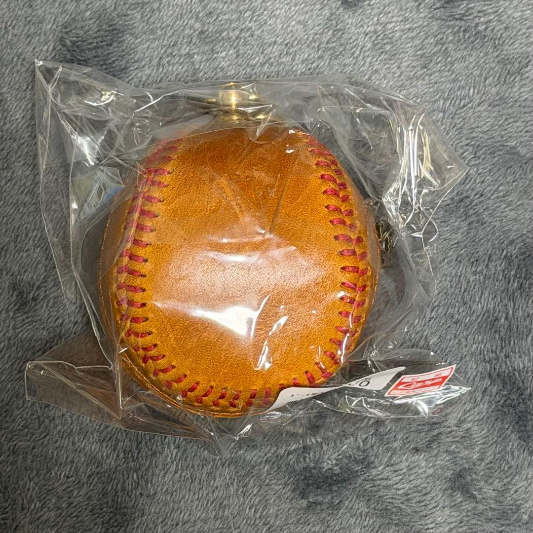 Carp 野球ボール型キーホルダー レザーポーチ