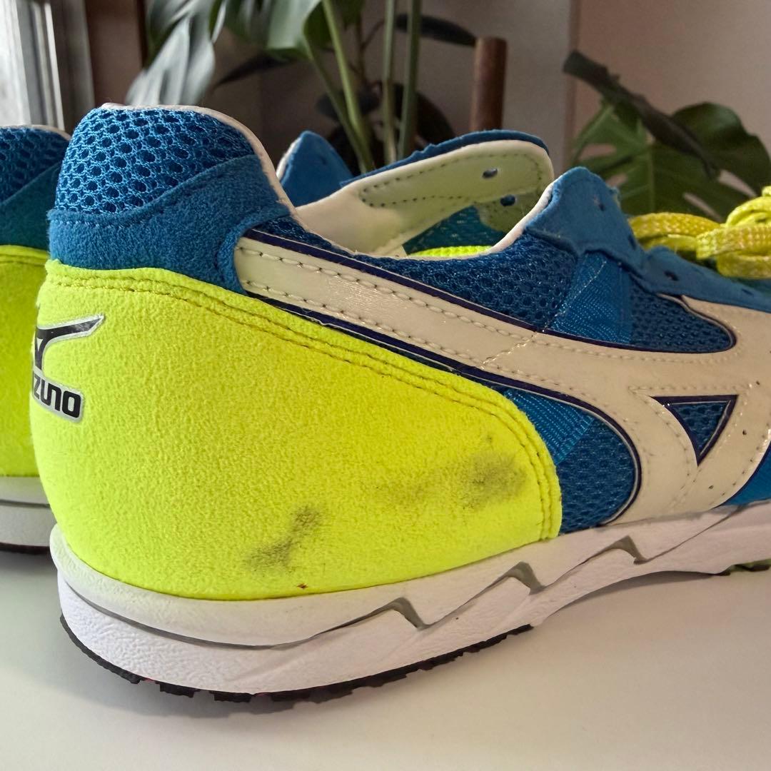 【未使用】MIZUNO ランニングシューズ 青/黄　陸上競技