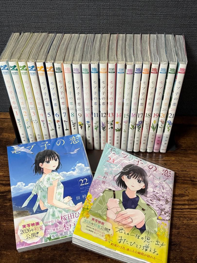 「モブ子の恋」 田村茜 既刊23巻セット ※注釈あり 1〜16はレンタルアップ品