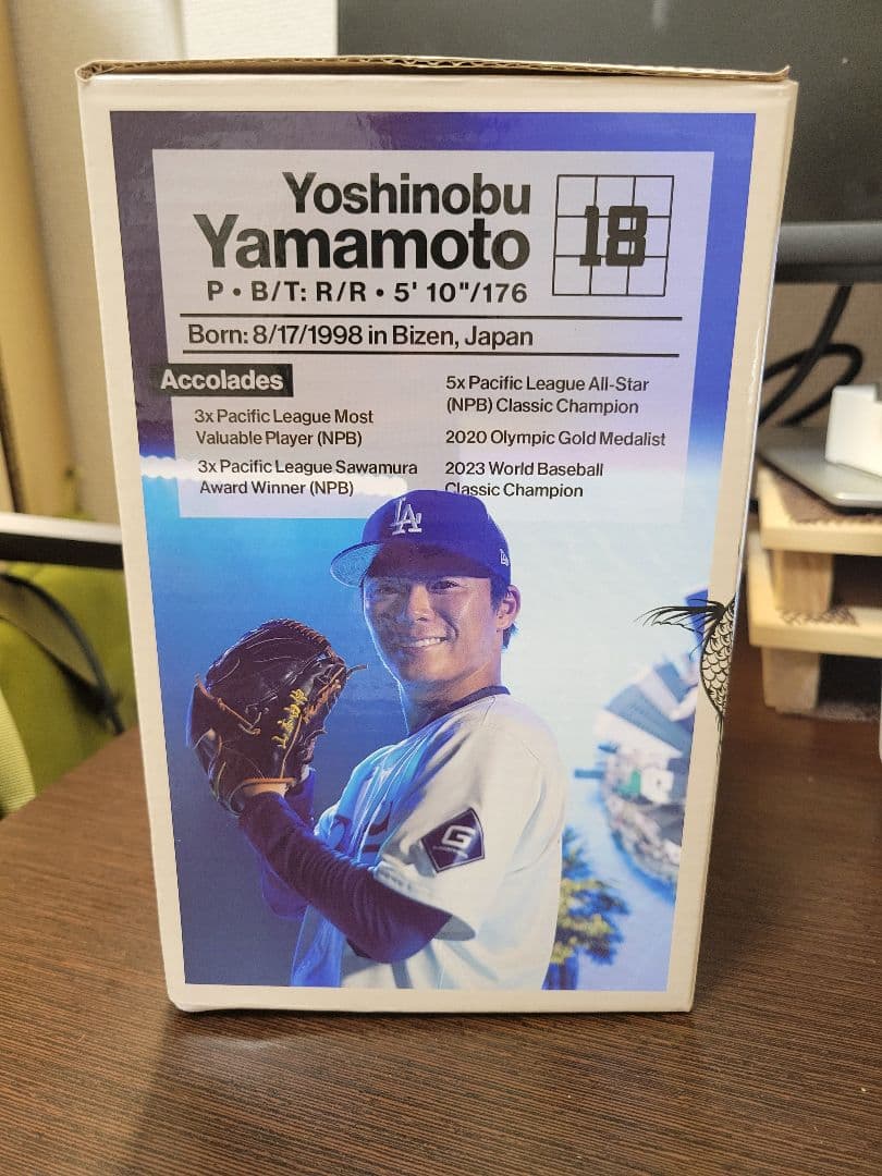LA Dodgers 山本由伸 ボブルヘッド【大谷デコピン版とまとめ売り可】