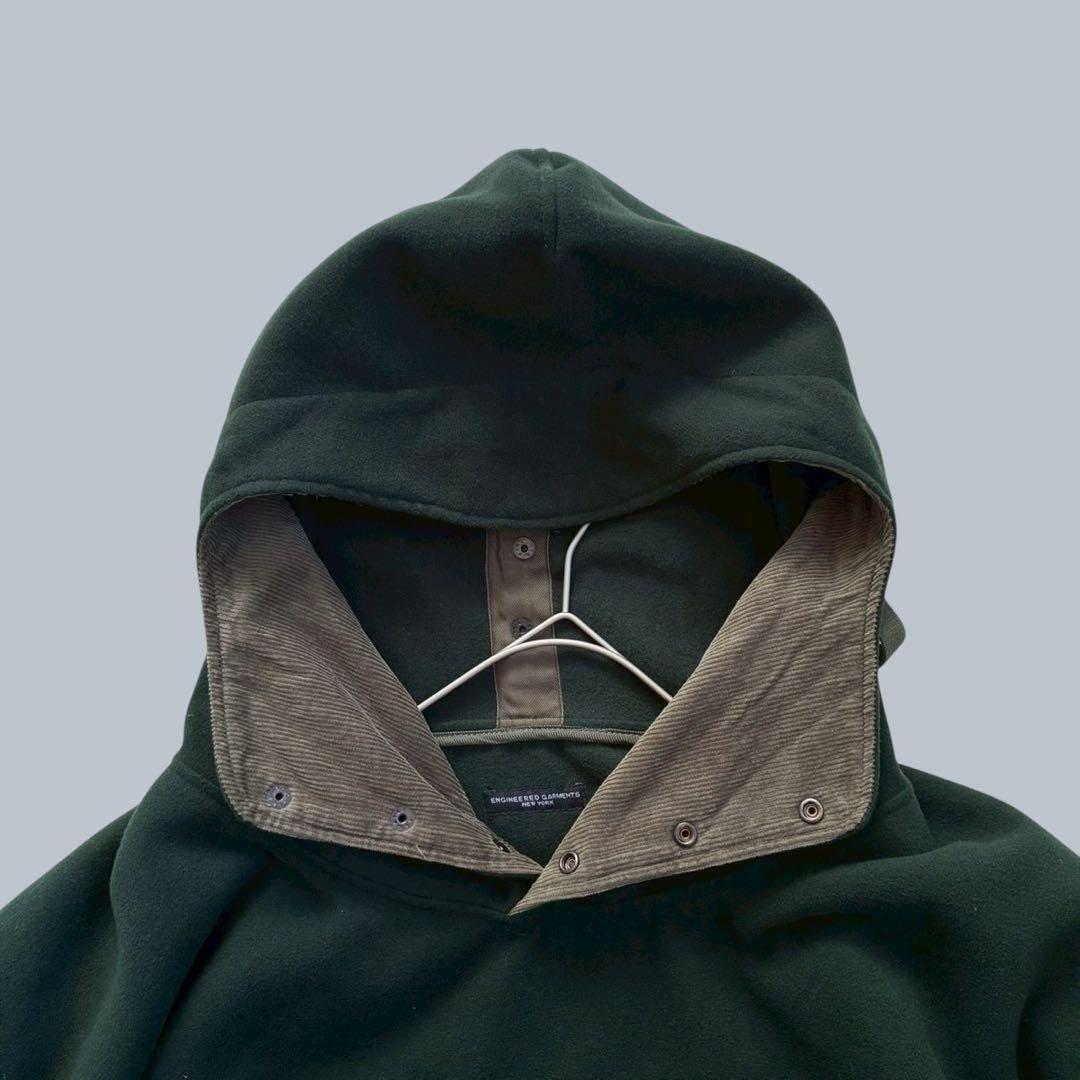 EngineeredGarments ポンチョ　ダークグリーン　ミリタリー