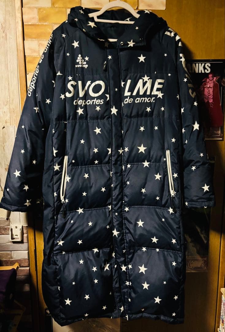 SVOLME （スボルメ）ダウンベンチコート（ネイビー）