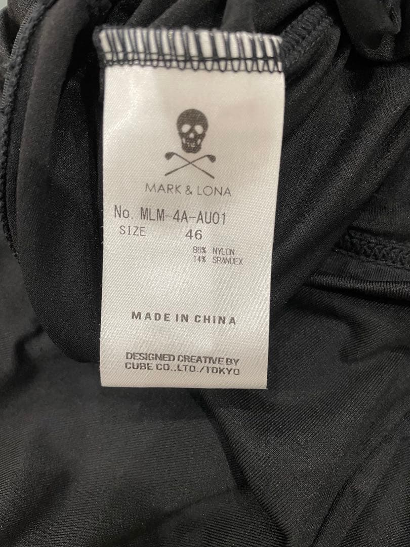 MARK&LONA Cray Mock Neck Shirts サイズM