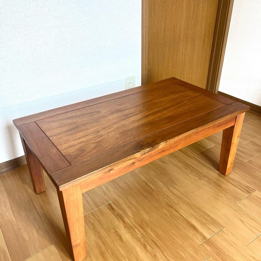 組み立て不要 ローテーブル センターテーブル