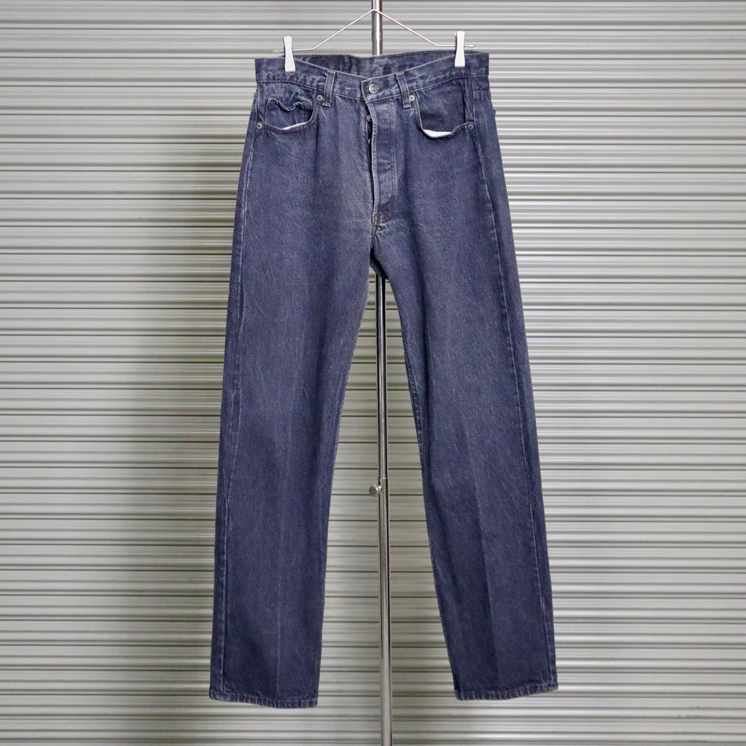ち*ん様 USA製 Levi’s 501-0658 先染めブラック W34 L3