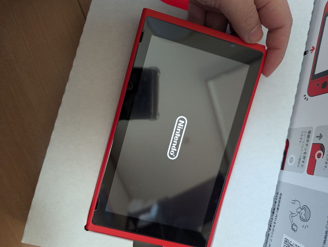 Nintendo Switch マリオレッド×ブルー セット　ジャンク