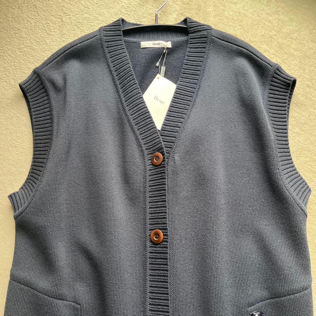 ルネRené ニットジレ　36 新品　52,800円