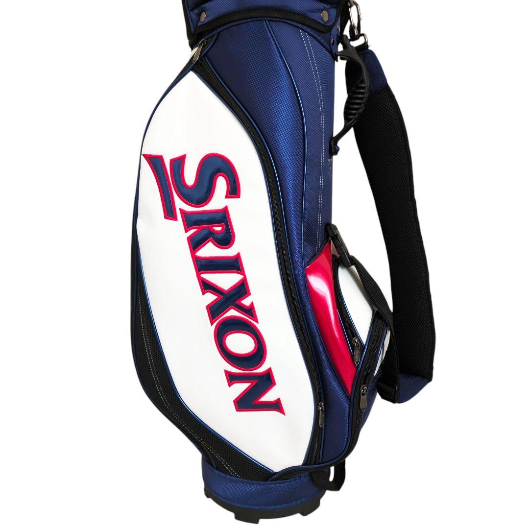SRIXON スリクソン キャディバッグ ネイビー/ホワイト ゴルフバッグ