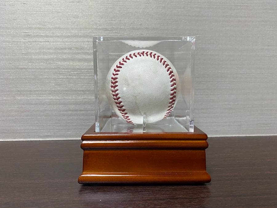 楽天　イーグルス　松井裕樹選手　球団新記録23S記念直筆サインボール