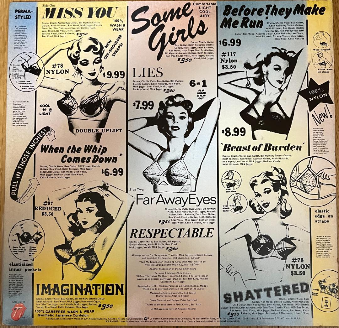 洋楽 LP The Rolling Stones Some Girls