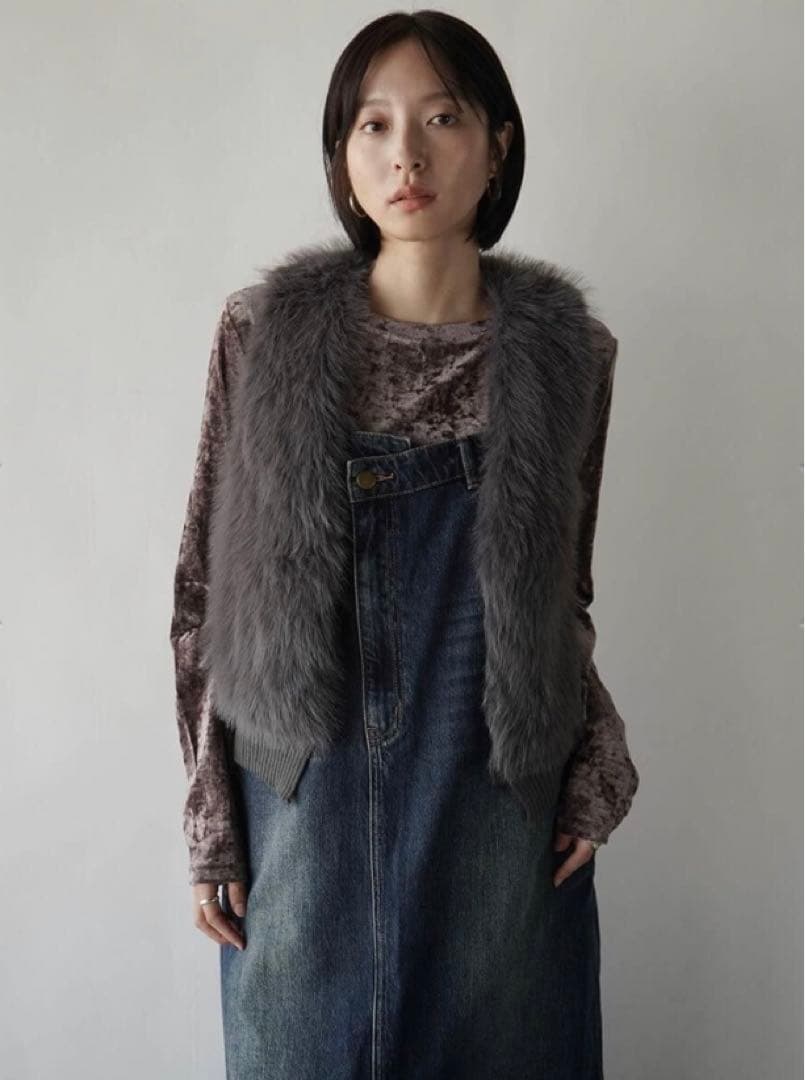 ⭐︎ RADIATE ラディエイト　ヤマダヤ　ファードッキングニットベスト超美品‼️