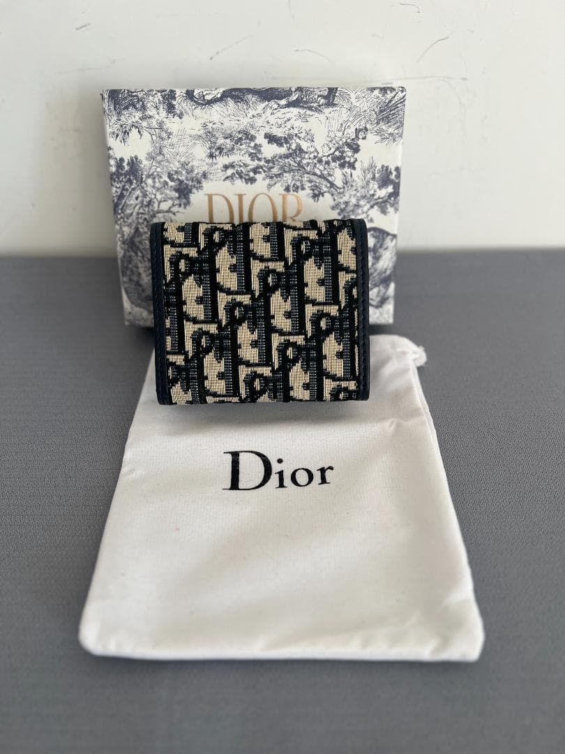 DIOR 三つ折り　財布　ディオール