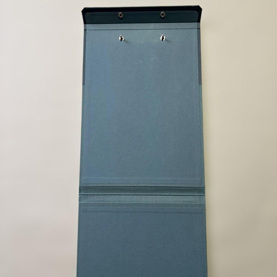 ポスタルコ postalco スナップパッド A4 水色 2色使い