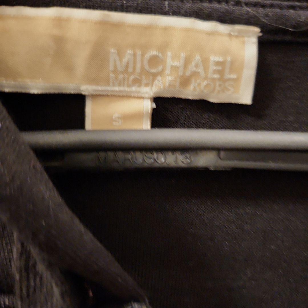 MICHAEL KORS ブラックパーカー Sサイズクリーニング済