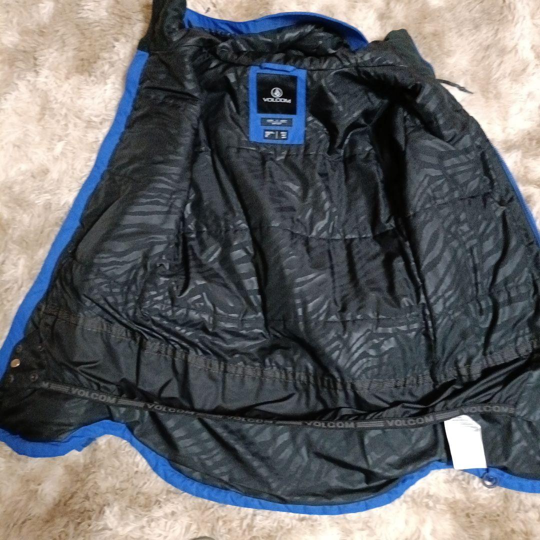 極美品 VOLCOM スノーボード ジャケット 青 US Sサイズ