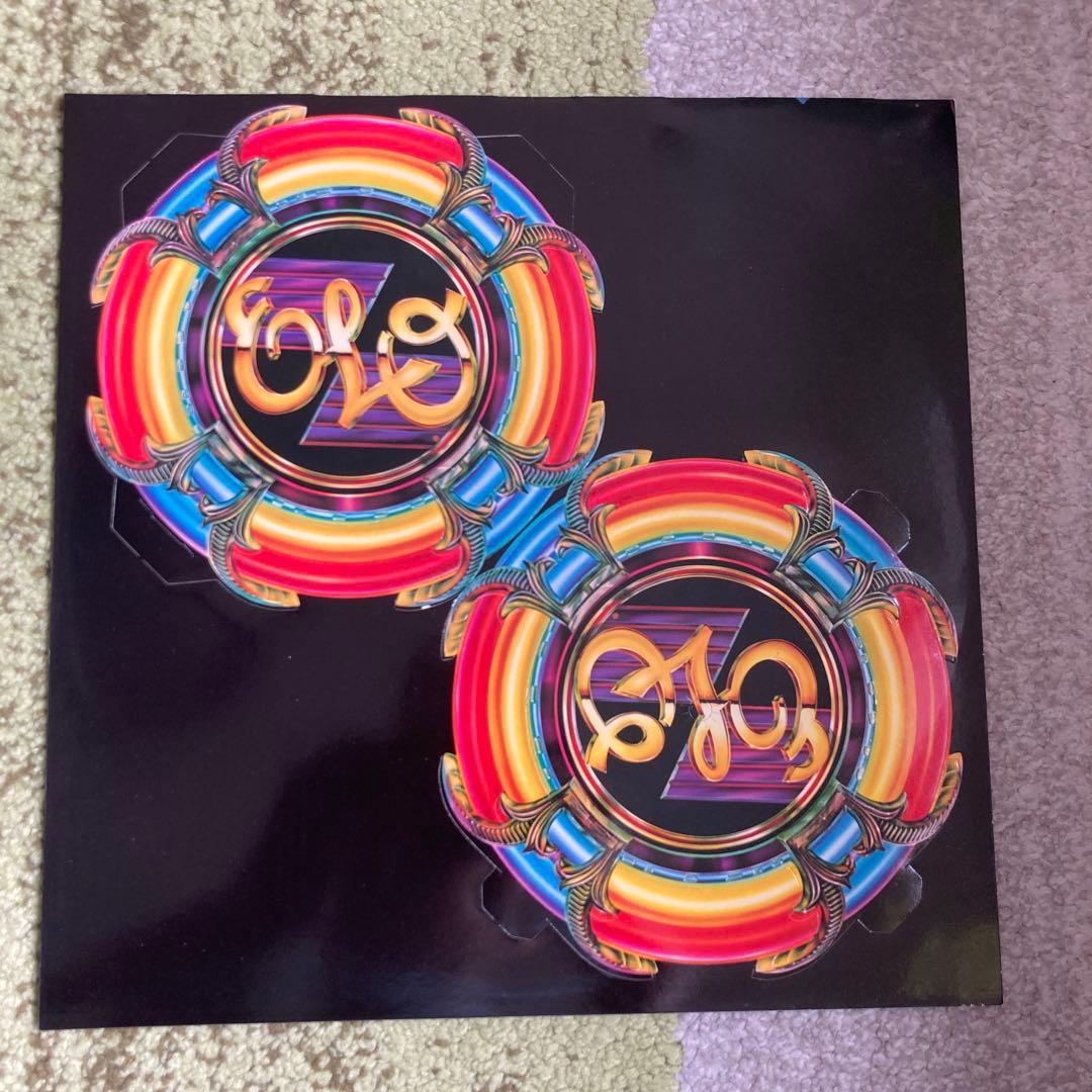 ELO Out of the blue レコード プラモ付き完品