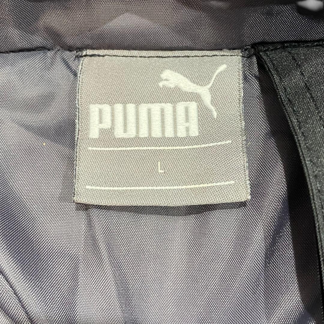 PUMA プーマ 2WAY フード付き ダウン ジャケット L ブラック ゴルフ