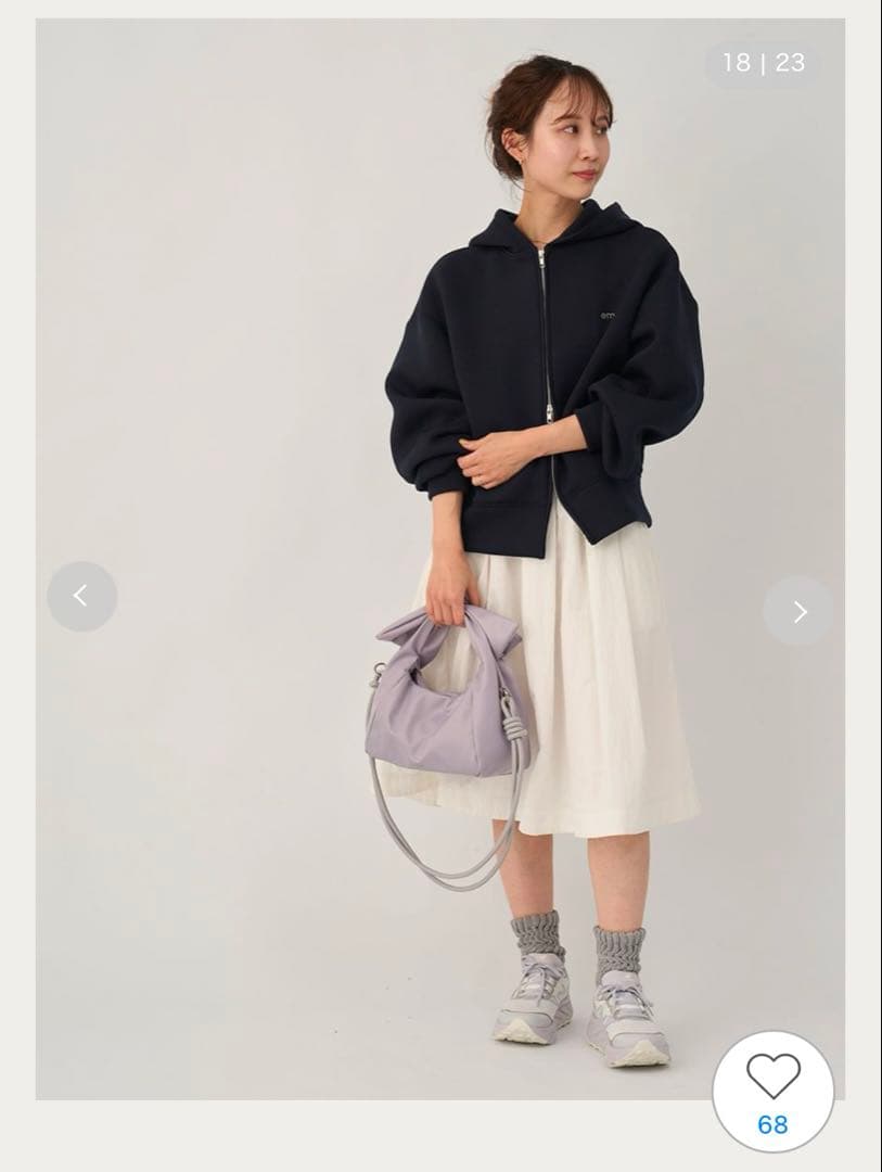 emmi スウェットパーカー MASHSTORE