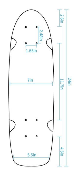 ひこにゃんloves skateboard ２４インチデッキ　限定販売