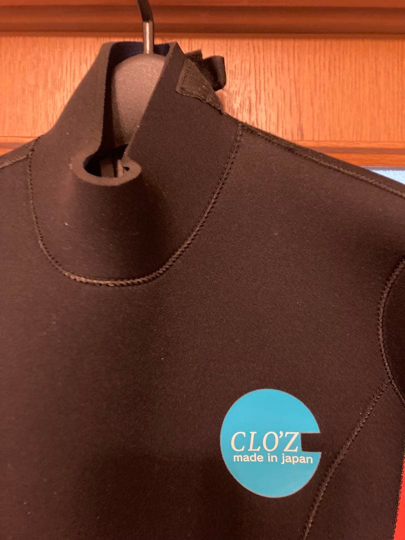 CLO'Z ウェットスーツ　フルスーツ 黒/赤 日本製ダイビング