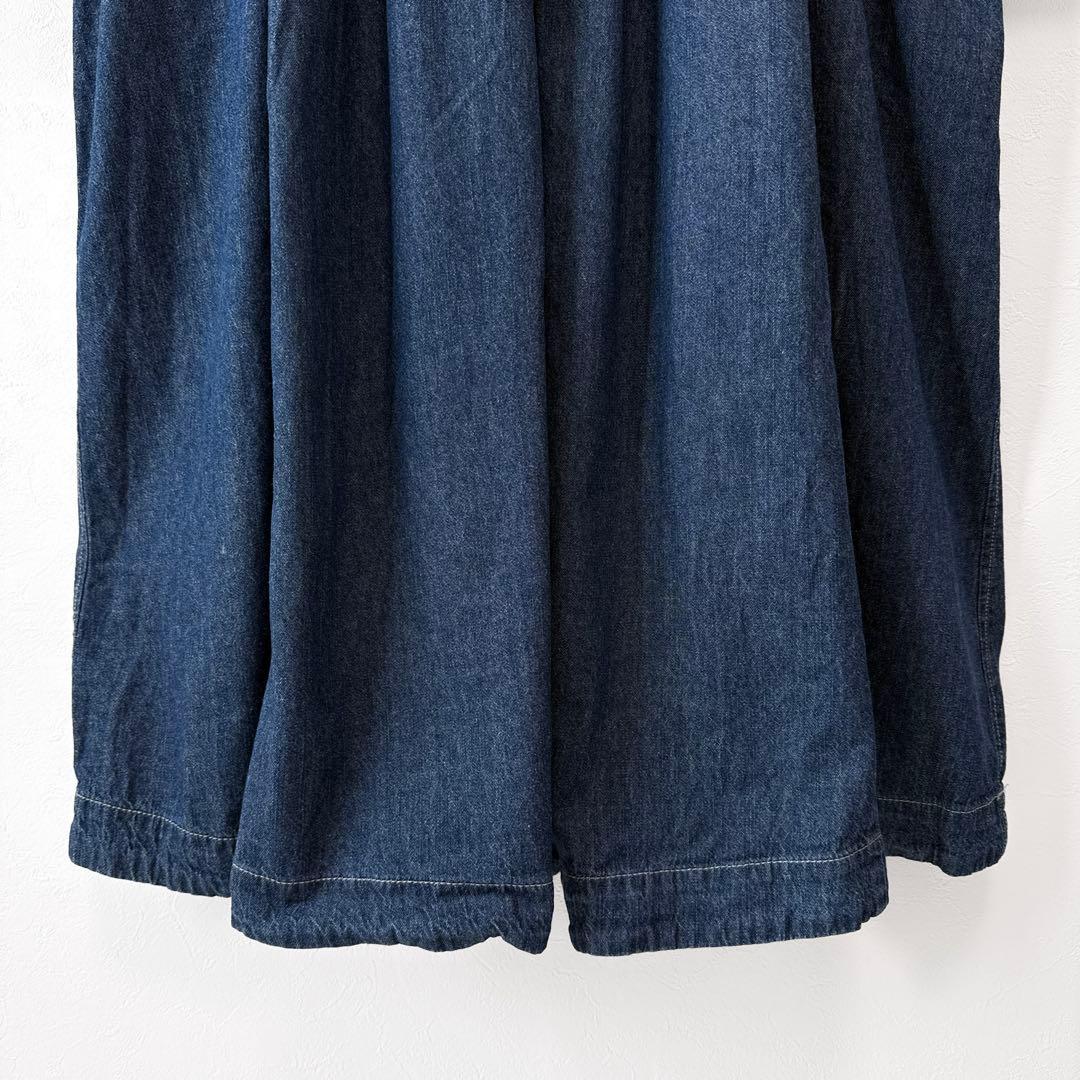 美品 ソウルベリー 私のデニムワンピース レギュラー丈 ゆったり オーバーサイズ