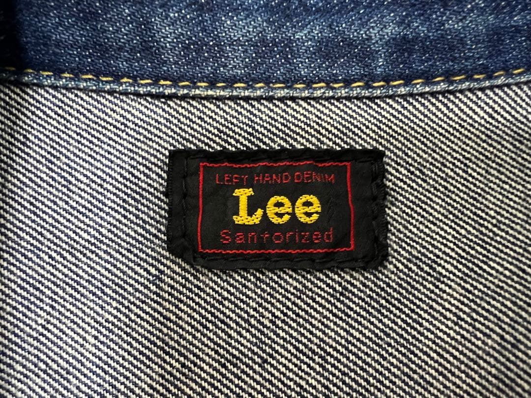 42～44程度 Lee 101J 40s 赤タグ デニムジャケット レプリカ