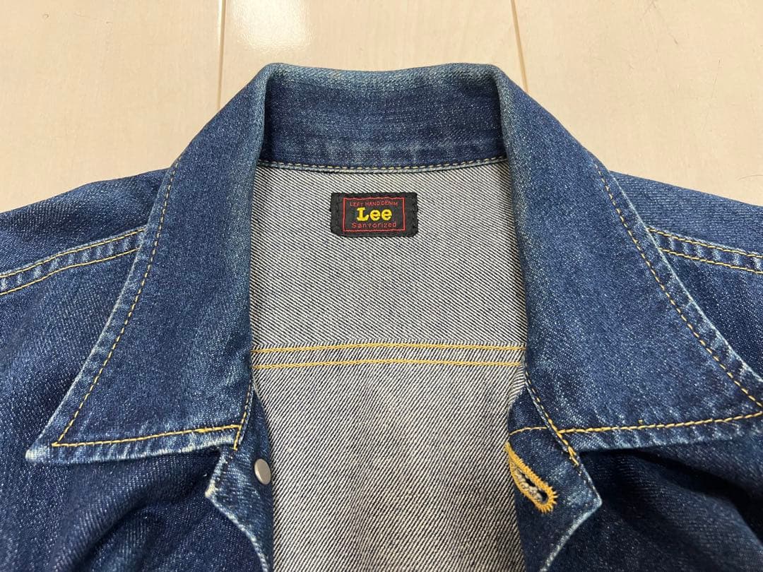 42～44程度 Lee 101J 40s 赤タグ デニムジャケット レプリカ