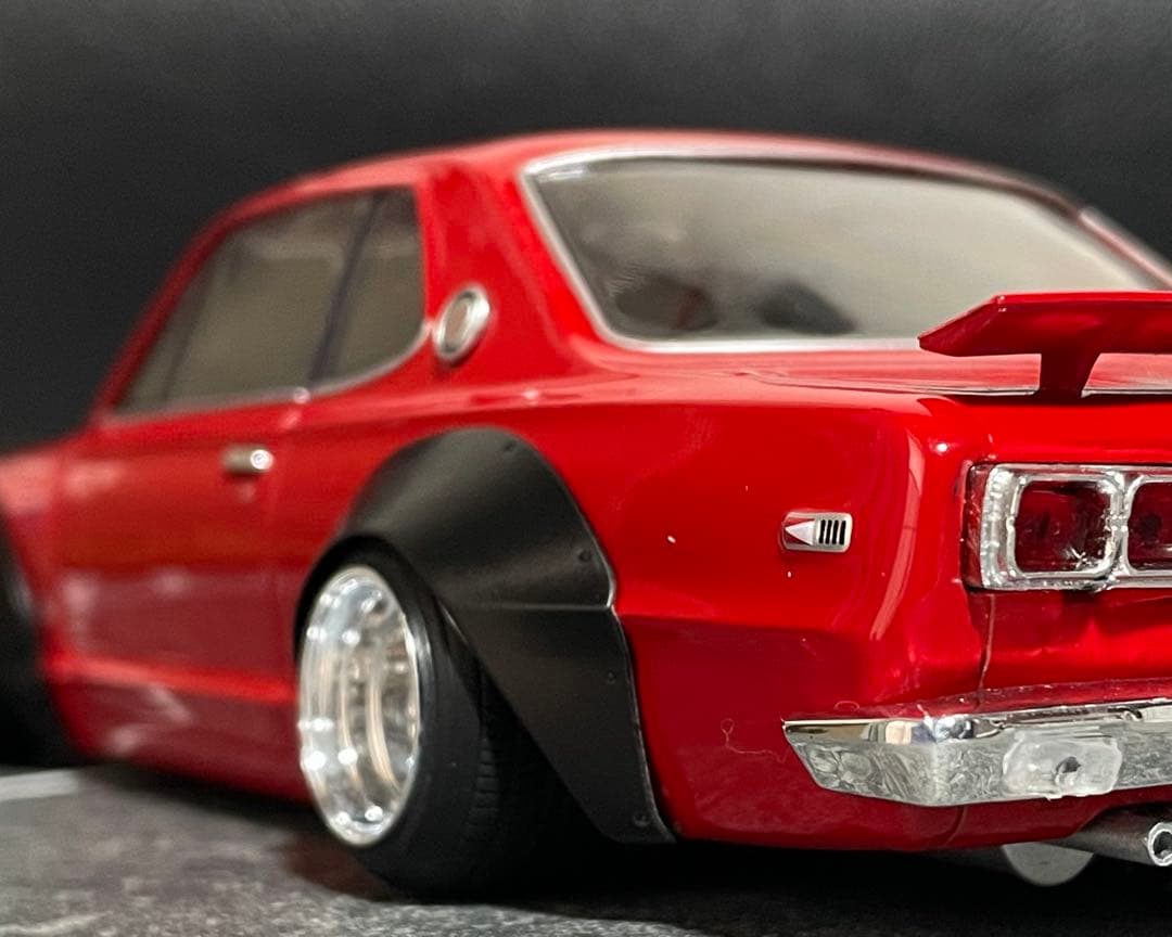 デックン　1/24 アシェット 国産名車 スカイラインGT-R ハコスカ