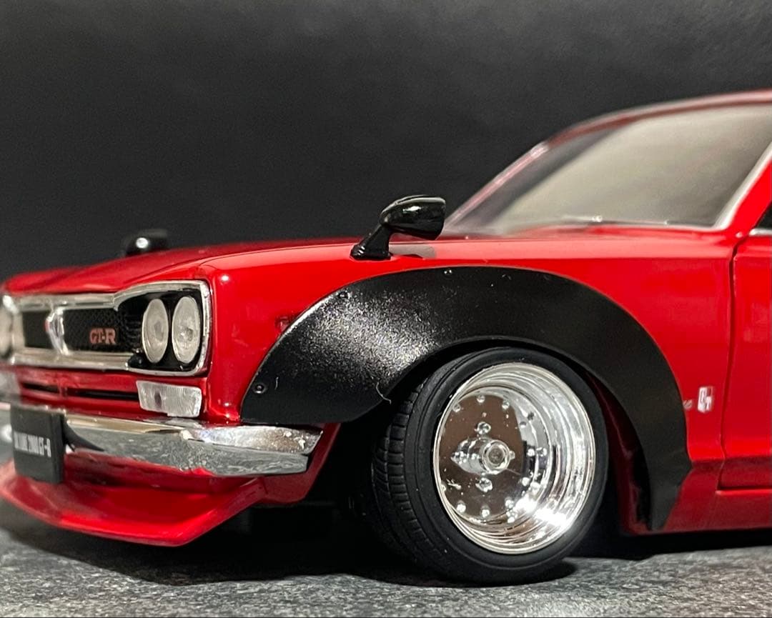 デックン　1/24 アシェット 国産名車 スカイラインGT-R ハコスカ