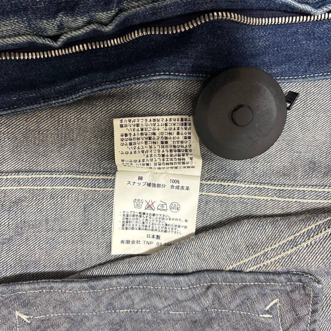 ノンネイティブ　nonnative ジップ トラッカー デニム ジャケット 1
