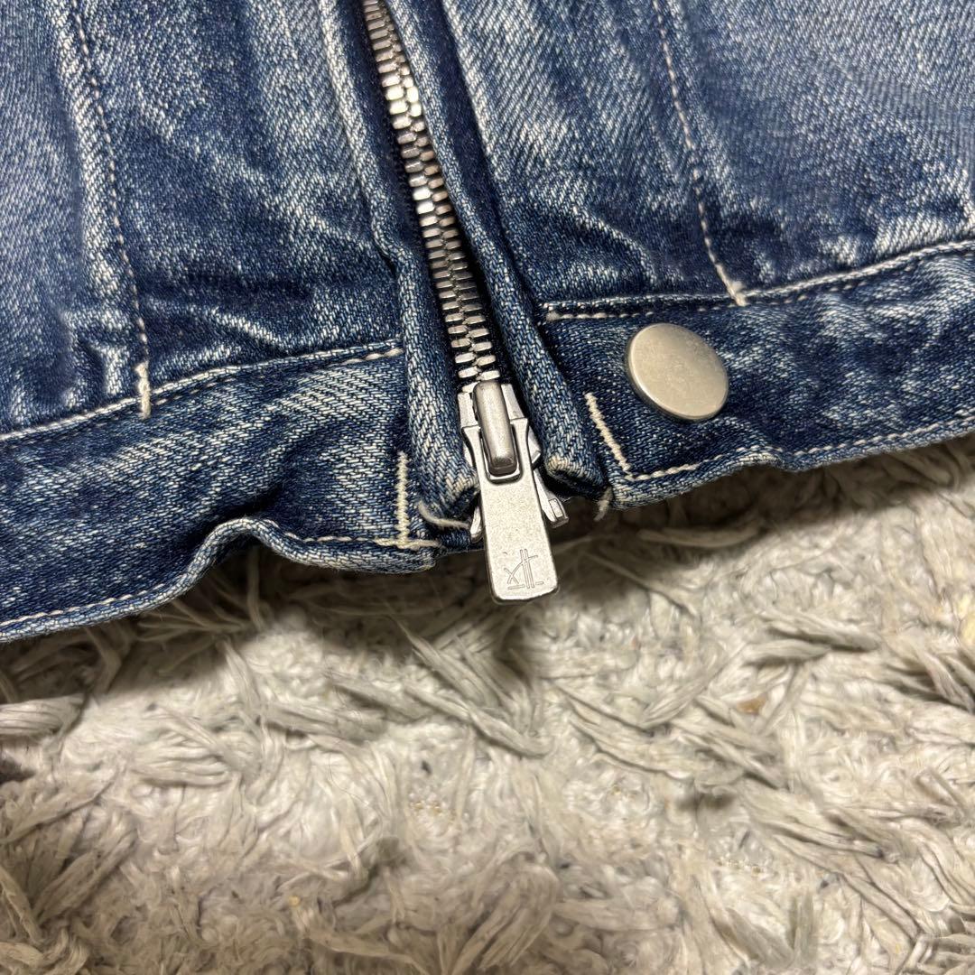 ノンネイティブ　nonnative ジップ トラッカー デニム ジャケット 1