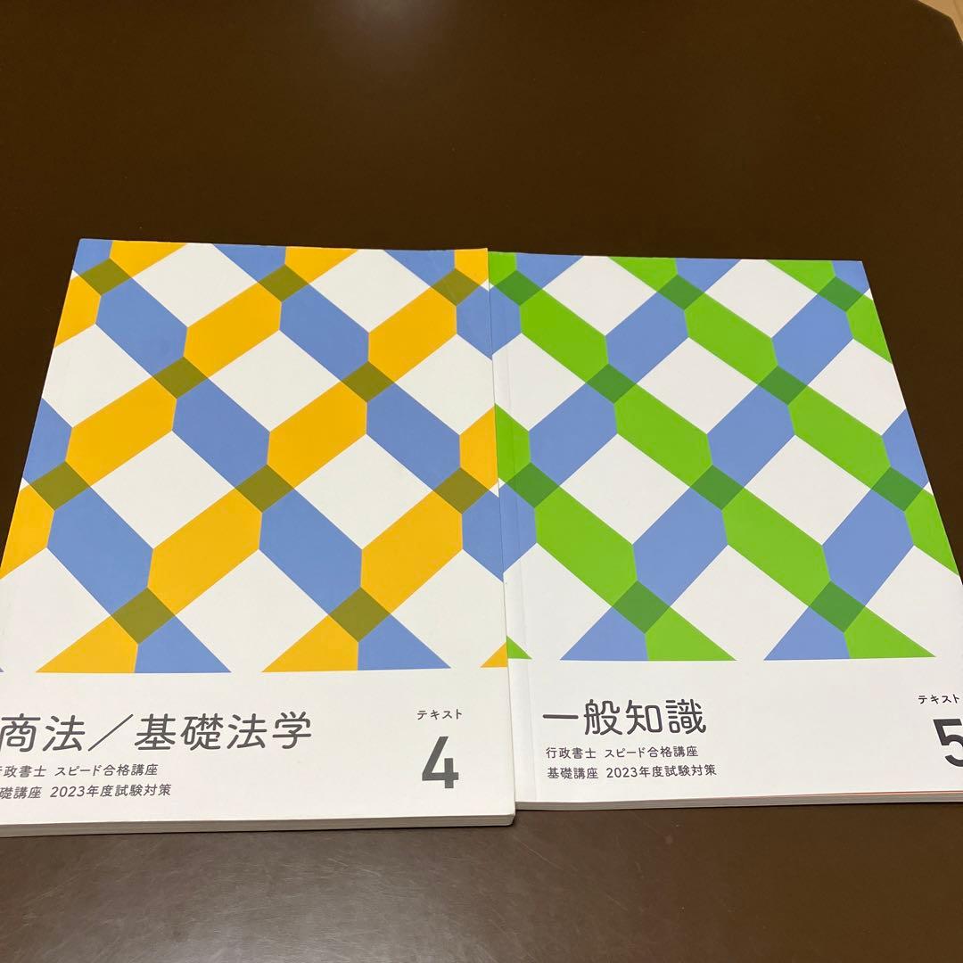 行政書士スピード合格講座　過去問・模試・参考書・教材一式　フォーサイト