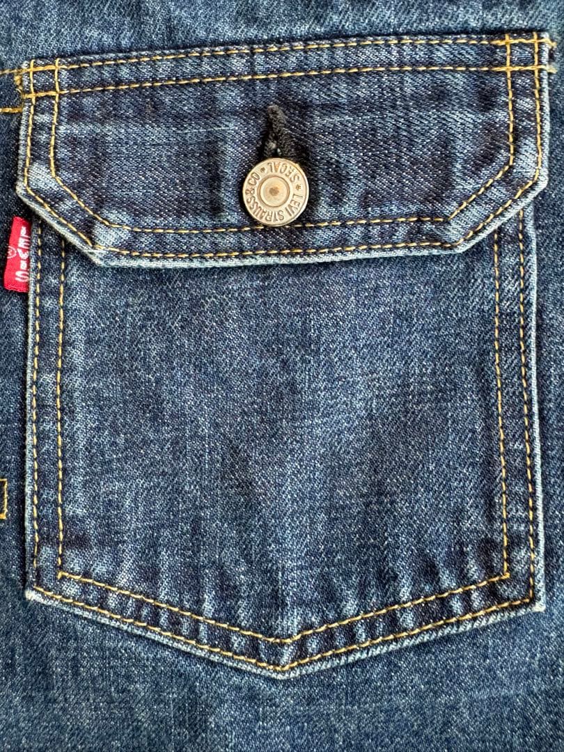 【美品】リーバイス 71507 復刻 セカンド 革パッチ 40サイズ　Lサイズ