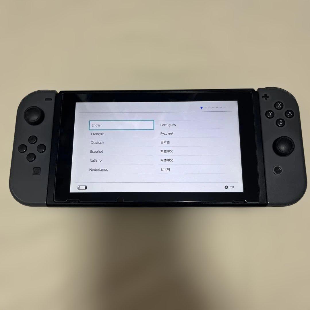 任天堂Switch[本体] グレー ケース付き