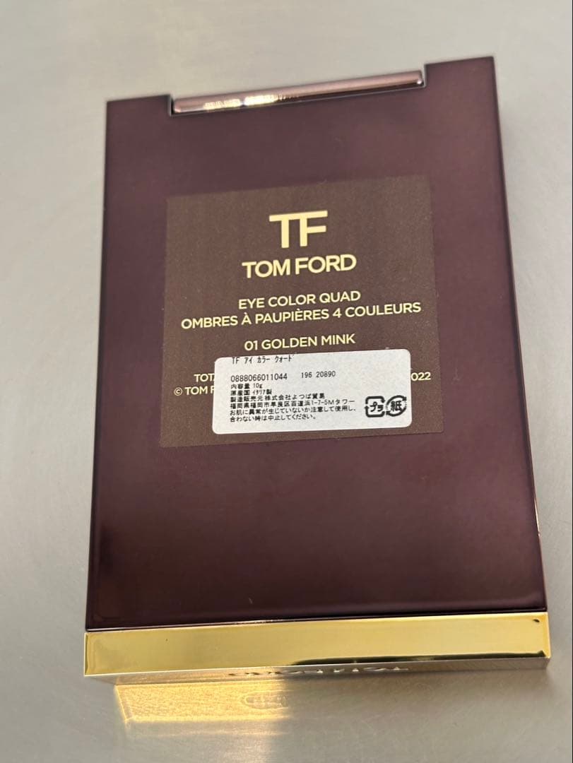 TOM FORD アイシャドウパレット 01 GOLDEN MINK