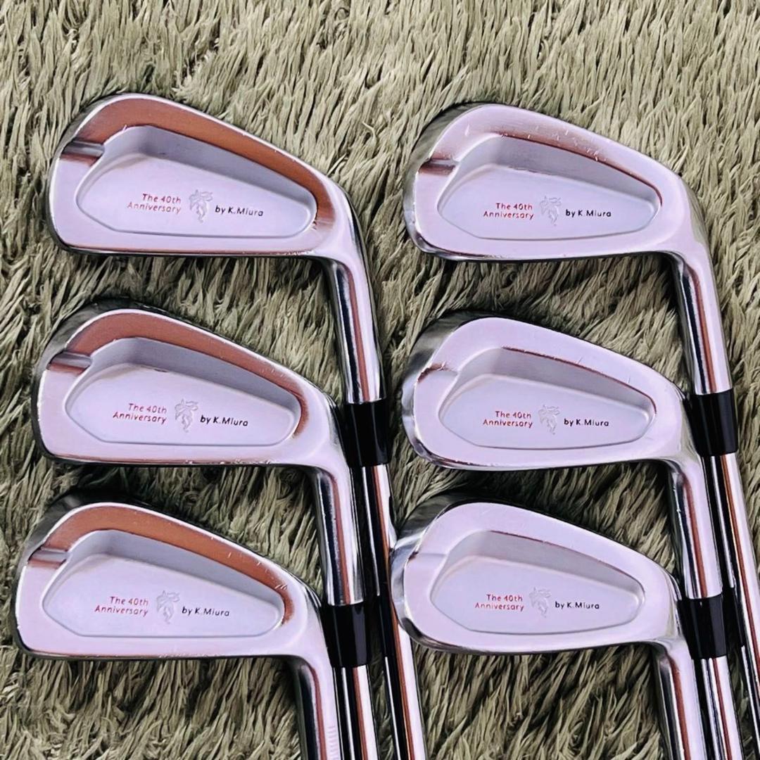 三浦技研 創立40周年記念 アイアン6本セット メンズゴルフ 初心者 入門 限定