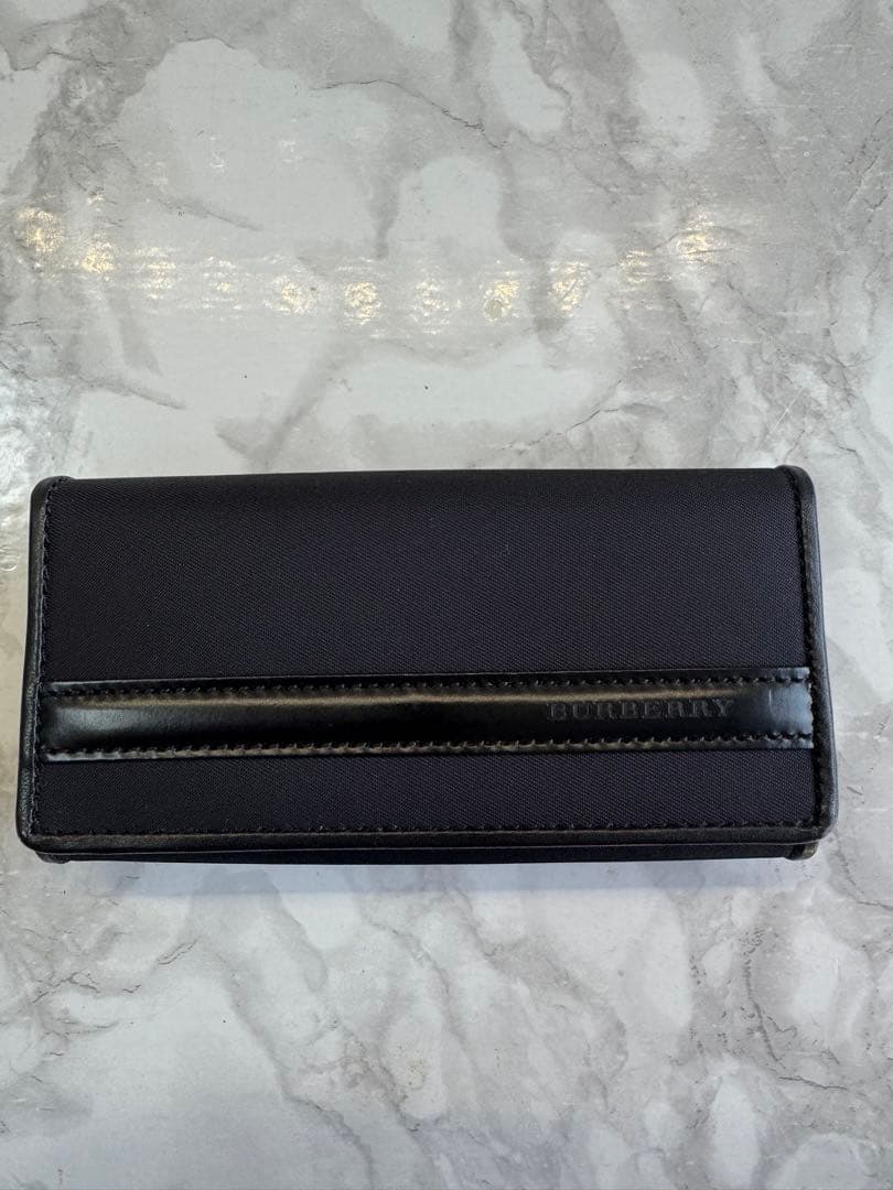 BURBERRY バーバリーキーケース BXL21-734-09ノバチェック 黒
