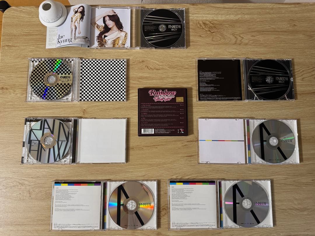 RAINBOW CDコレクション 初回盤含む 韓国盤 Gossip Girl