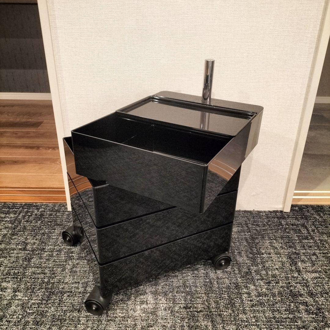 360°CONTAINER 4段収納 BLACK(JTH06)