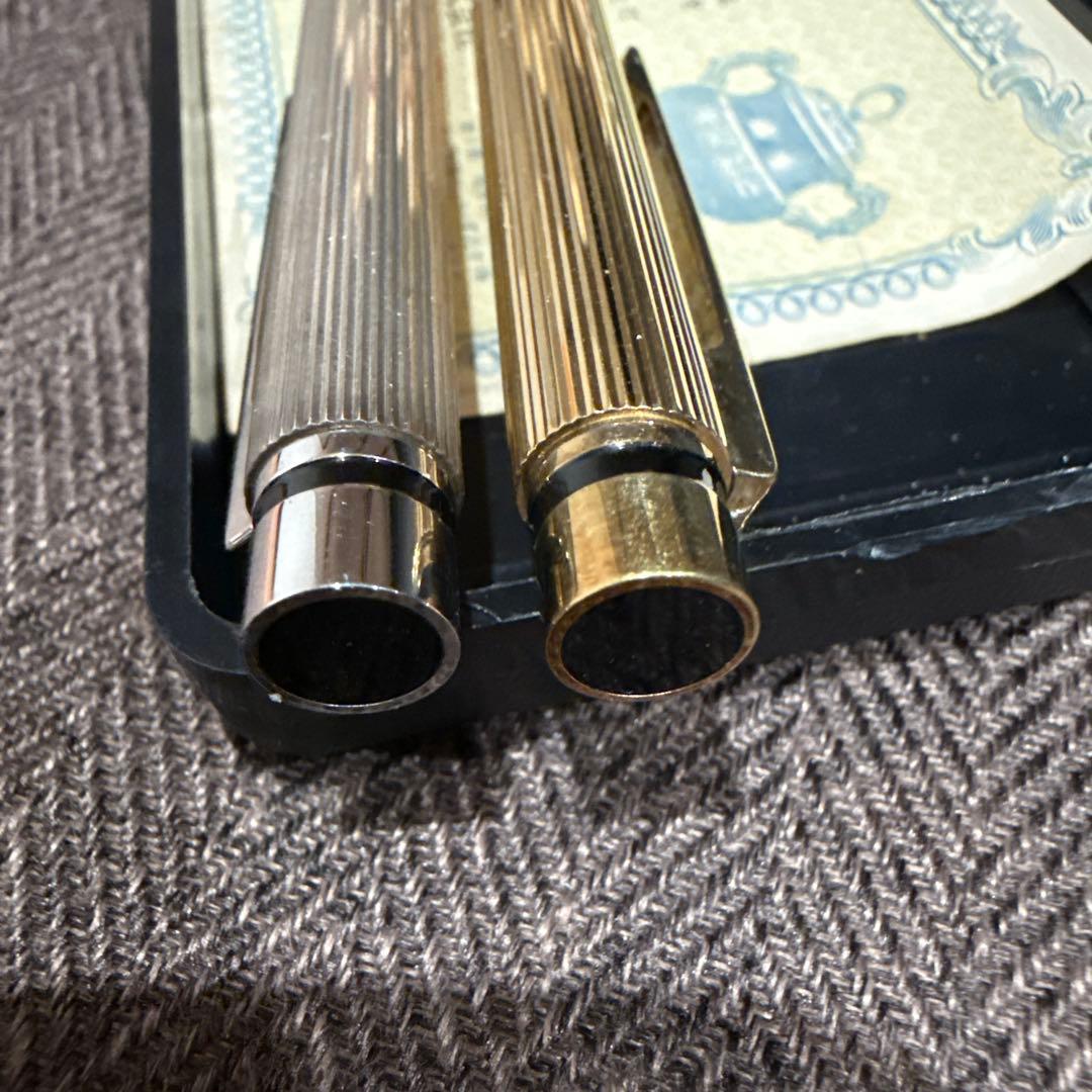 ZEBRA ゼブラ　18KAGM シャーボ ゴールド　シルバー　セット