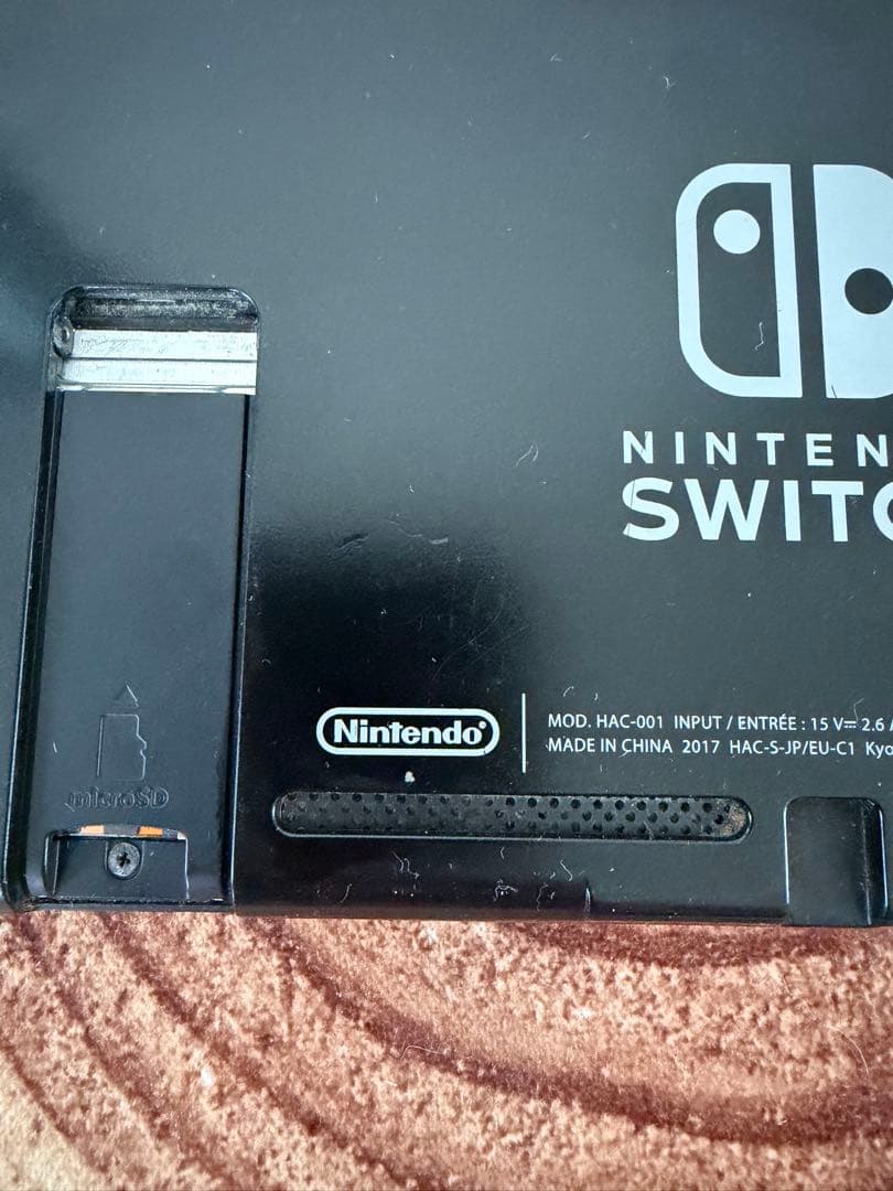 Nintendo Switch ニンテンドースイッチ本体RED/BLU箱無し①