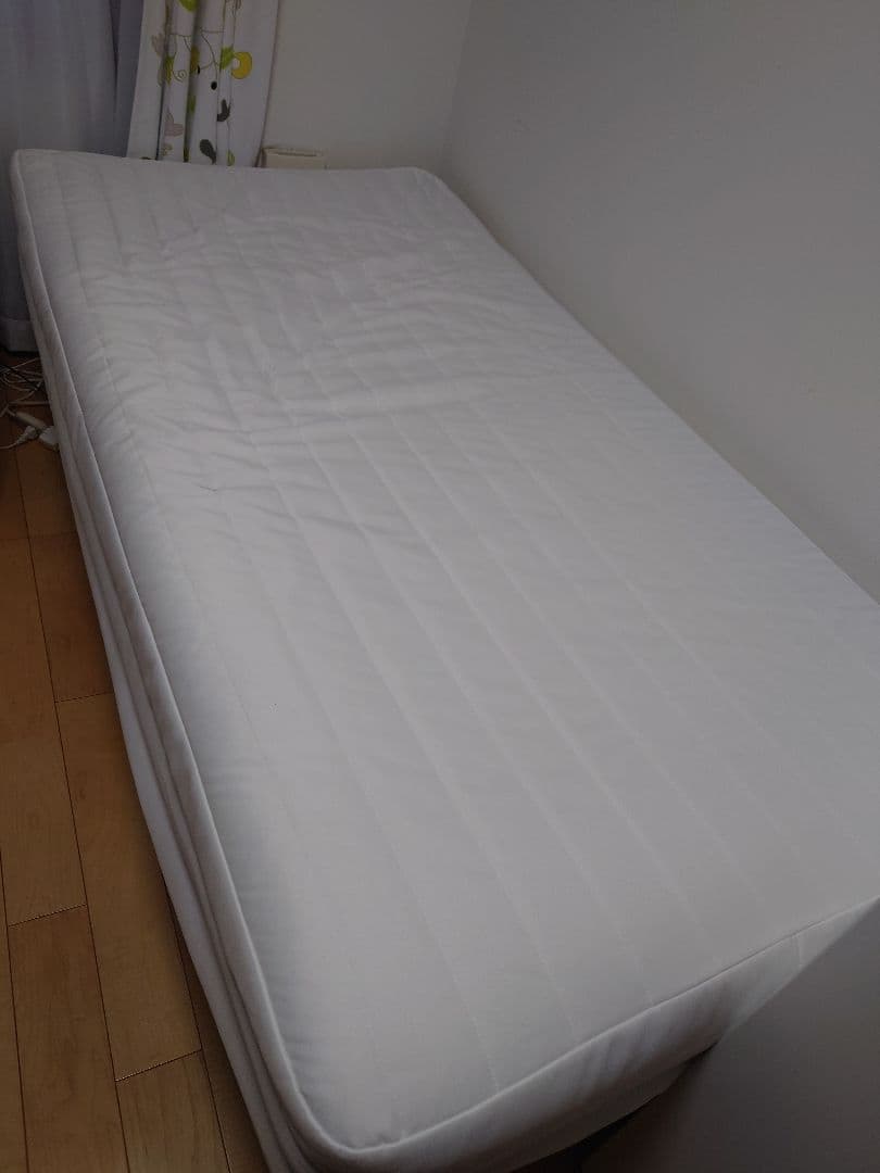 無印脚付きマットレスベット カバー マット付き