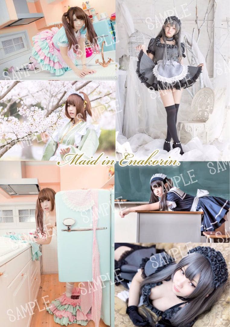 えなこ オリジナルメイド写真集 Maid in Enakorin コスプレROM